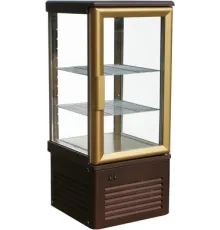 Шкаф кондитерский CARBOMA D4 VM 120-1 (R120C бежево-коричневый)