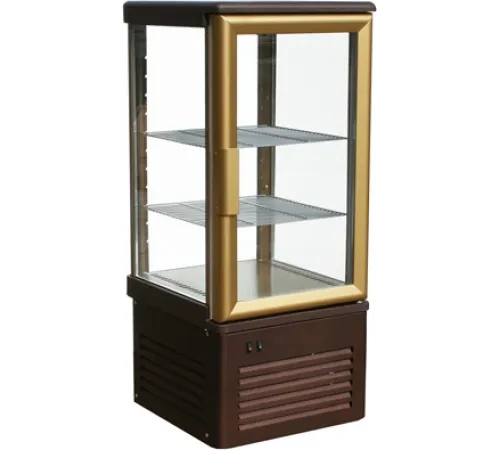 Шкаф кондитерский CARBOMA D4 VM 120-1 (R120C бежево-коричневый)