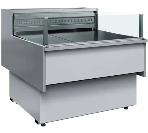Витрина холодильная CARBOMA GC110 SM 1,25-2 с боковинами 0011-9006