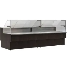 Витрина холодильная CARBOMA GC110 SV 2,0-1 (ВХСр-2,0 GC110) RAL1005