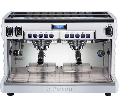 Кофемашина рожковая CARIMALI Bubble BU-E2-H-02-W 2 высокие группы, белый