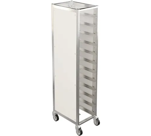 Тележка шпилька закрытая RESTOINOX ТШCЗПП-12-40/20-304/325-360 под подносы универсальная выставочный