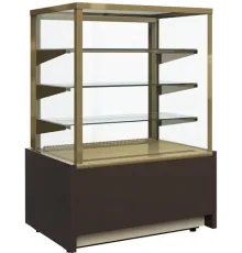 Витрина холодильная кондитерская CARBOMA KC70 VM 0,9-1 0102-0109 (ВХСв-0,9д Cube)
