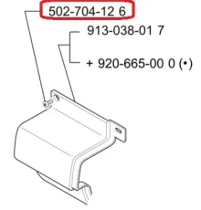 Винт 502704126 (M4x12) для кофемашины LA CIMBALI