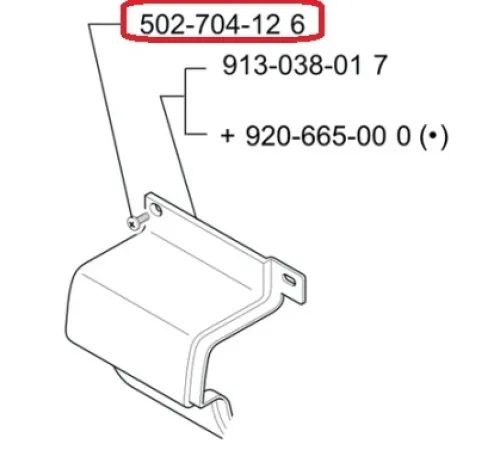 Винт 502704126 (M4x12) для кофемашины LA CIMBALI Винт 502704126 (M4x12) для кофемашины LA CIMBALI