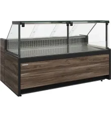 Витрина морозильная CARBOMA GC111 SL 2,0-1 1008 темный дуб