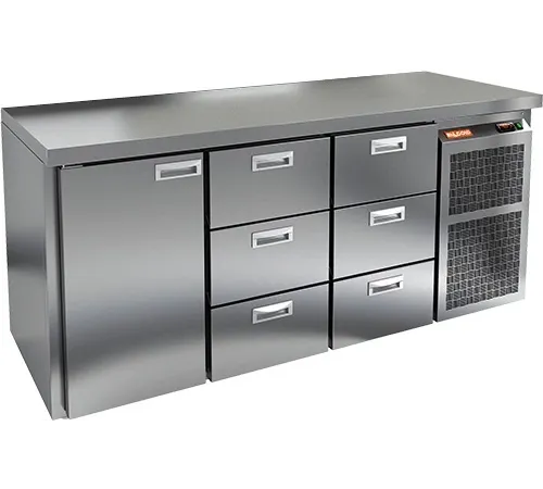 Стол охлаждаемый HICOLD GN 133 BR2 TN О