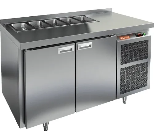 Стол холодильный для салатов HICOLD SL1-11GN (1/3) без крышки