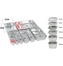 Гастроемкость P.L. Proff Cuisine 91001028 нерж.сталь, GN1/1-40