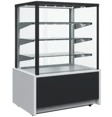 Витрина кондитерская неохлаждаемая CARBOMA KC70 N 0,9-1 9006-9005 (0,9 Cube ТЕХНО)
