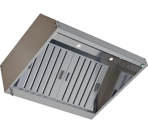 Зонт вытяжной пристенный RESTOINOX ЗВПП-09/08 с подсветкой