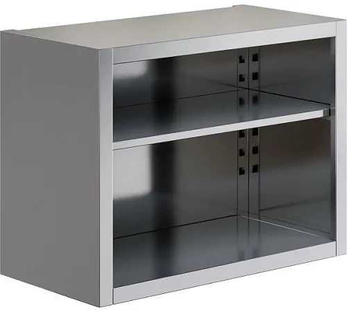 Полка нержавеющая настенная открытая RESTOINOX ПНО-10/4