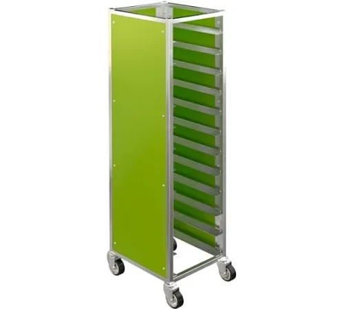 Тележка-шпилька под подносы RESTOINOX ТШCЗПП-12-25/25-430/325-360 закрытая с 3-х сторон