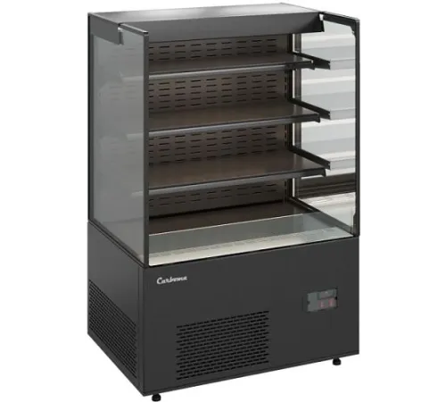 Витрина кондитерская CARBOMA Cosmo KC71-130 VV 1,2-2 RAL9005