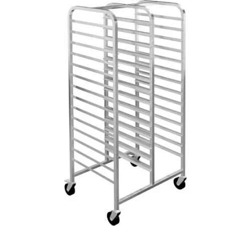 Тележка-шпилька RESTOINOX ТШСГР-14х2 под гастроемкость GN 1/1 радиусной трубе