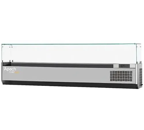 Витрина настольная холодильная APACH Chef Line LDR16038G Витрина настольная холодильная APACH Chef Line LDR16038G