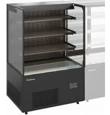 Витрина кондитерская CARBOMA Cosmo KC78-130 VV 1,2-2 RAL9005
