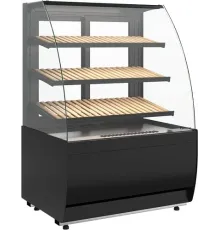 Витрина хлебная CARBOMA K70 N 0,9-1 Light Bread Flandria 9005