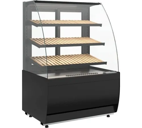 Витрина хлебная CARBOMA K70 N 0,9-1 Light Bread Flandria 9005