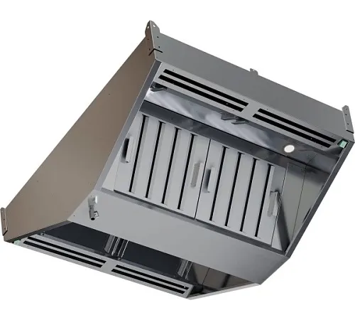Зонт приточно-вытяжной центральный RESTOINOX ЗПВЦУП-22/20 с подсветкой