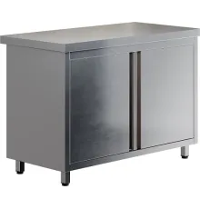 Стол производственный с распашными дверьми RESTOINOX СПЗР-15/7