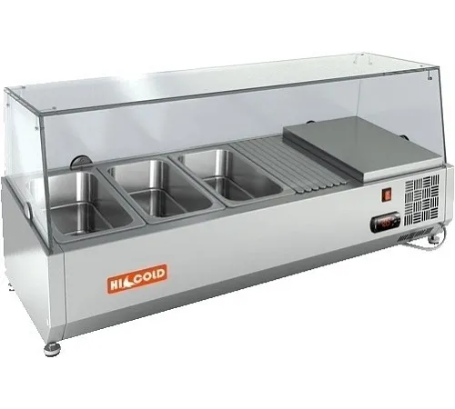 Витрина настольная охлаждаемая HICOLD VRTG 1000 1/4