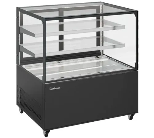 Витрина кондитерская CARBOMA Cosmo KC78-110 VV 1,5-1 RAL9005