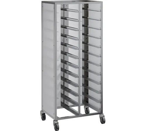 Тележка-шпилька под подносы RESTOINOX ТШСЗПП-12х2-40/20-304/325-360