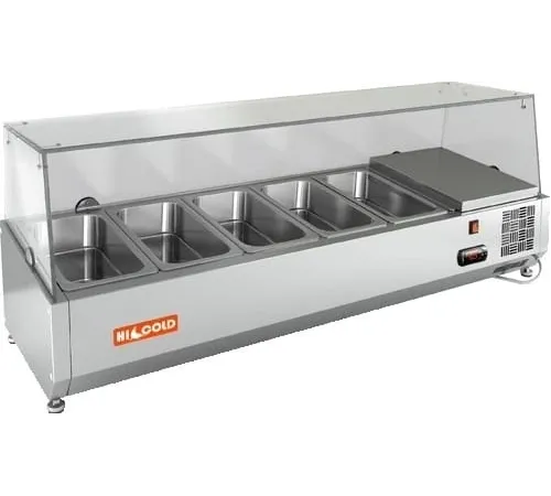 Витрина настольная охлаждаемая HICOLD VRX 1200 1/4