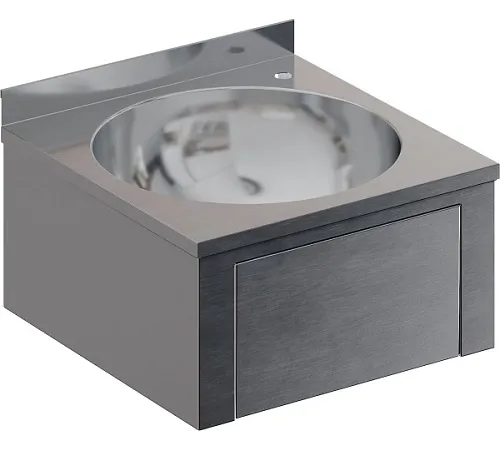 Рукомойник настенный коленный RESTOINOX РНКX-40/40-Б