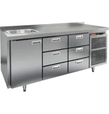 Стол охлаждаемый HICOLD GN 33/TN 1G
