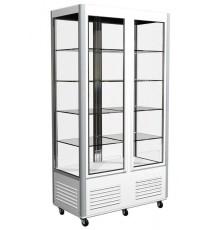 ШКАФ ХОЛОДИЛЬНЫЙ ПОЛЮС D4 VM 800-1 (R800C) (ЦВЕТ ПО СХЕМЕ, 4 ДВ,СТЕКЛ ПОЛКИ) 1801580p.178