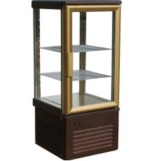 Шкаф кондитерский Carboma D4 VM 120-1 (R120C) (0109-0102 (коричнево-золотой))