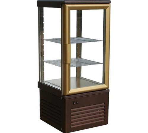 Шкаф кондитерский Carboma D4 VM 120-1 (R120C) (0109-0102 (коричнево-золотой))