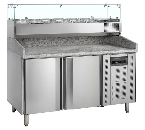 СТОЛ ДЛЯ ПИЦЦЫ TEFCOLD PT1200 + VK38-150