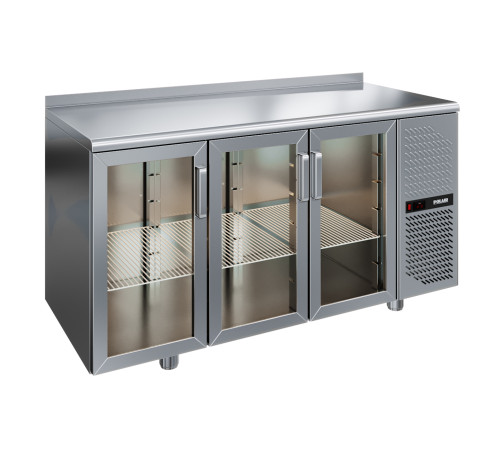 СТОЛ ХОЛОДИЛЬНЫЙ СО СТЕКЛОМ POLAIR TD3GN-G 
