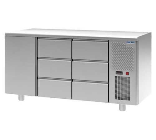 СТОЛ ХОЛОДИЛЬНЫЙ POLAIR TM3GN-033-G БЕЗ БОРТА 