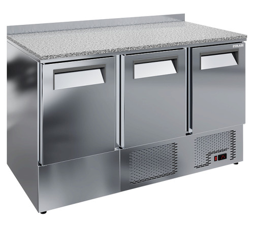 СТОЛ ХОЛОДИЛЬНЫЙ POLAIR TMi3GN-GC ГРАНИТ 