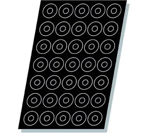 M.Pujadas, S.A. Форма для выпечки силиконовая (Саварин) 859.159 (60 шт, 41х12мм)