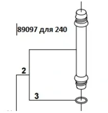 Опора в сборе 89097 для миксеров серии Mini MP 240