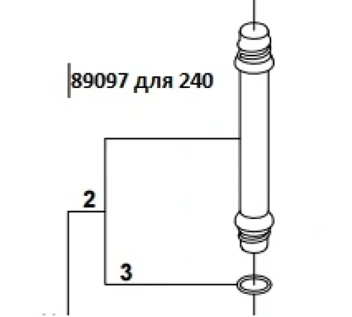 Опора в сборе 89097 для миксеров серии Mini MP 240