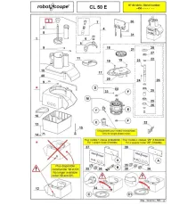 Ручка толкателя 117452 для ововщерезок CL 50