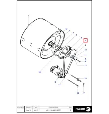 Ремень P635902000 для машин стиральных серий LA,  LF