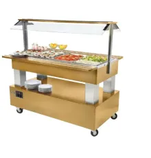 Roller Grill Int. Салат-бар серии SB, модель SB40C Light wood