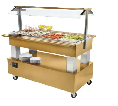 Roller Grill Int. Салат-бар серии SB, модель SB40C Light wood