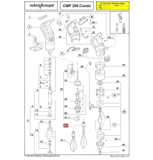 Фиксатор 89552 венчика для миксеров серии CMP