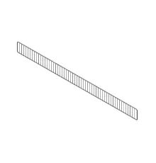 T-FL 01060665-61_Ограничитель фронтальный прямой H=60 L=665 (цинк)