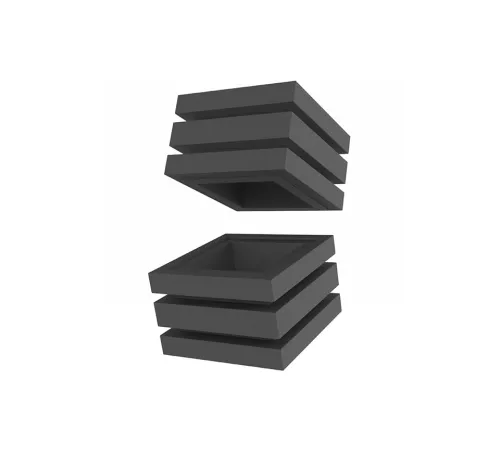 M.Pujadas, S.A. Подставка CUBIC 904.600 (куб, деревянная, черная)