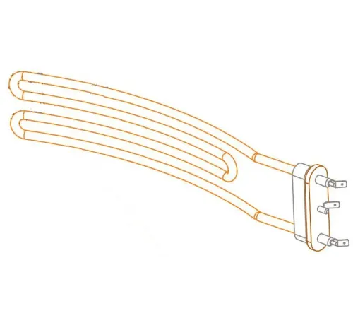 ТЭН 12029385 (ELERES0002) 230 В, 6 кВт для машин стиральных серии LBS