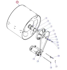 Барабан 12004100 (P634910000) для машины стиральной т.м. FAGOR модели LA 18